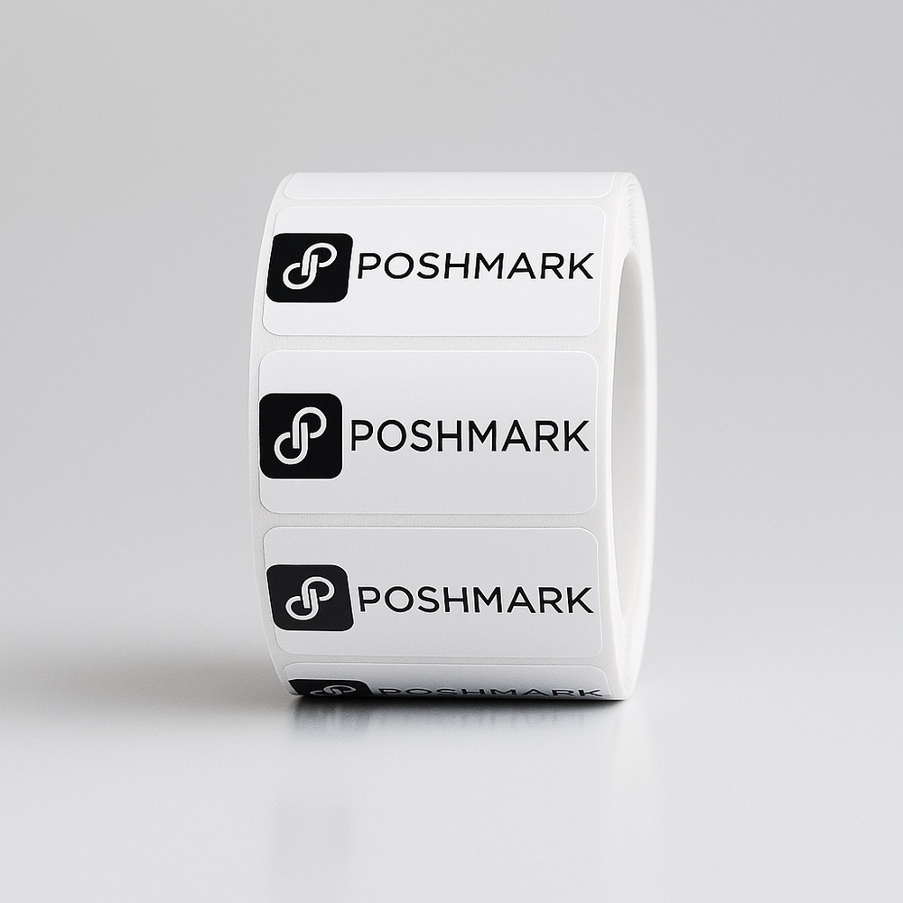 Pack of 100 Labels | Thank You Sticker for Poshmark | Shipping Supplies new